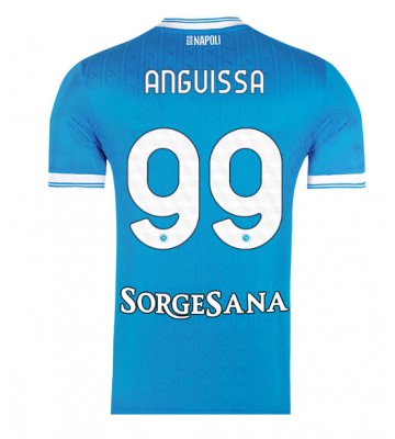 SSC Napoli Frank Anguissa #99 Primera Equipación 2025-26 Manga Corta